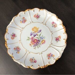 Vintage Jimenau Graf Von Hennenberg Germany Porcelain Dish